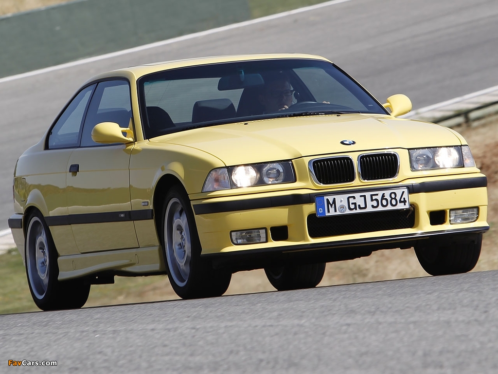 BMW M3 Coupe (E36) 1992–98 photos (1024 x 768)