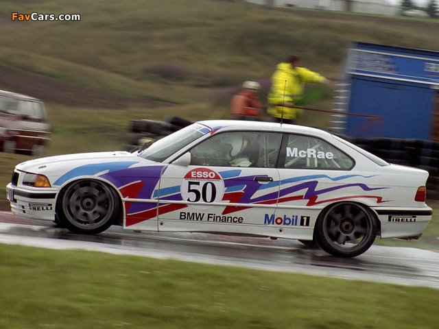 BMW 318is Coupe BTCC (E36) 1992–94 wallpapers (640 x 480)