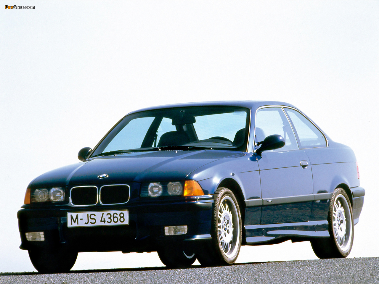 BMW M3 Coupe (E36) 1992–98 wallpapers (1280 x 960)