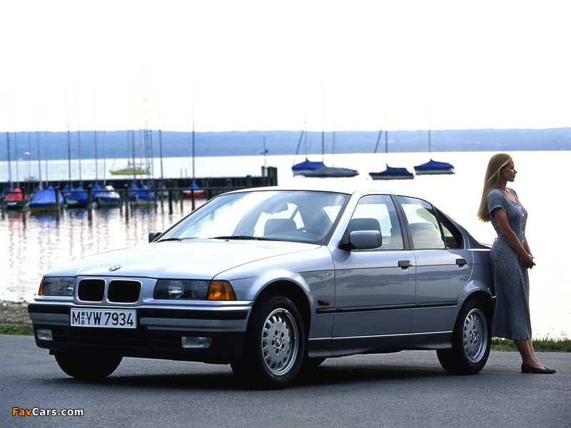BMW 325tds Sedan (E36) 1993–98 photos (800 x 600)