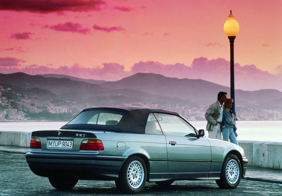 BMW 320i Cabrio (E36) 1993–99 photos