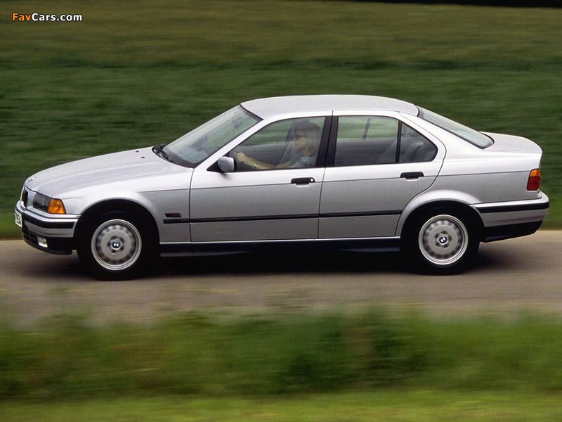 BMW 325tds Sedan (E36) 1993–98 photos (800 x 600)