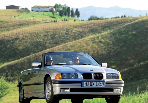 BMW 325i Cabrio (E36) 1993–95 wallpapers