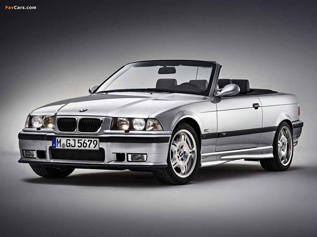 BMW M3 Cabrio (E36) 1994–99 images (1024 x 768)