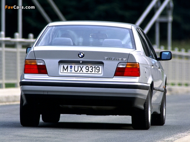 BMW 318tds Sedan (E36) 1994–98 pictures (640 x 480)