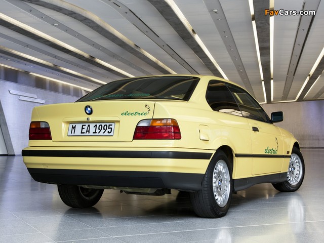 BMW 3 Series Coupe Electro-Antrieb (E36) 1995 images (640 x 480)