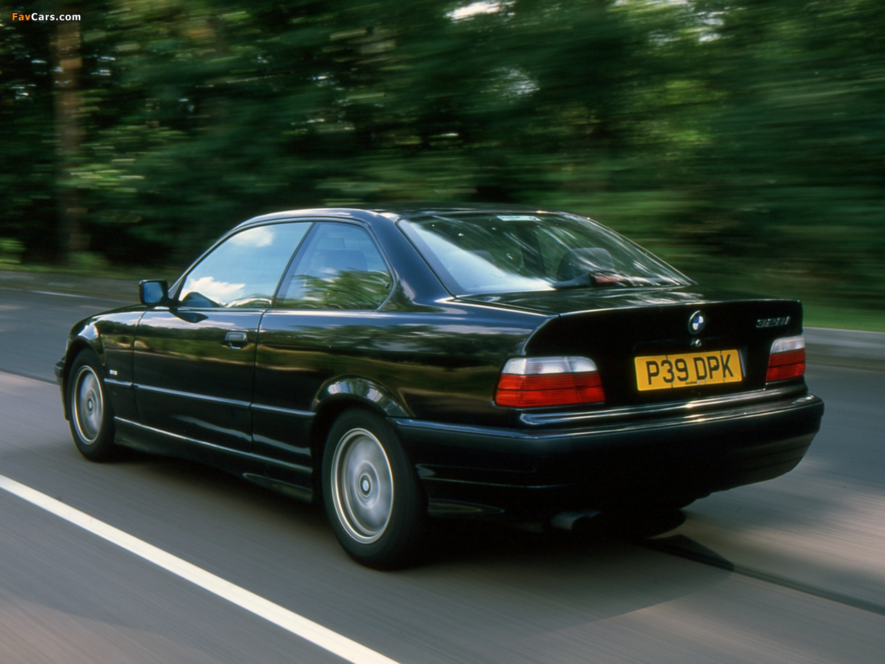 BMW 328i Coupe UK-spec (E36) 1995–99 images (1280 x 960)