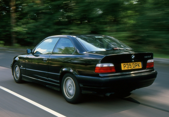 BMW 328i Coupe UK-spec (E36) 1995–99 images