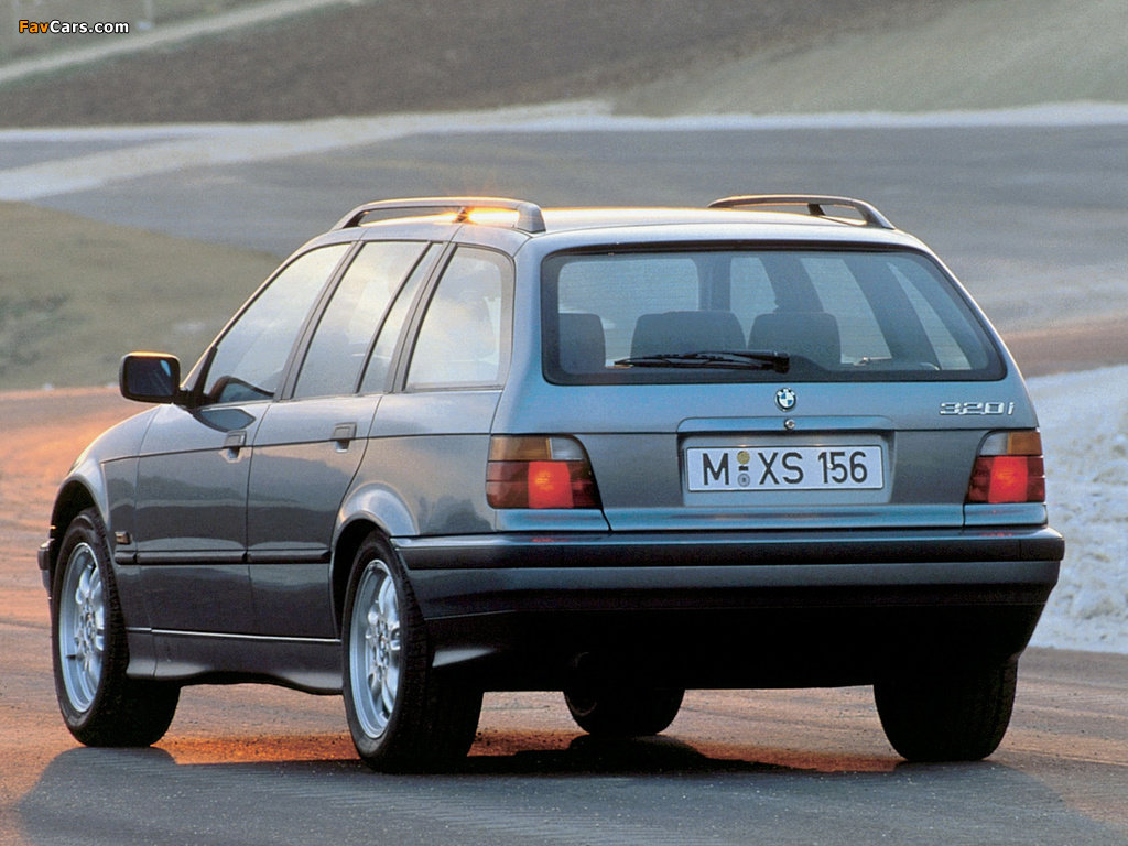 BMW 320i Touring (E36) 1995–99 images (1024 x 768)