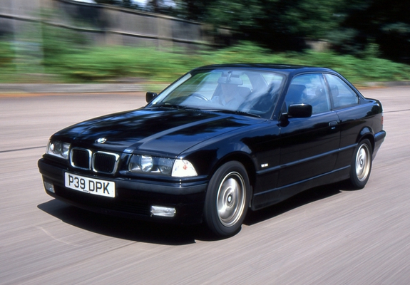 BMW 328i Coupe UK-spec (E36) 1995–99 photos