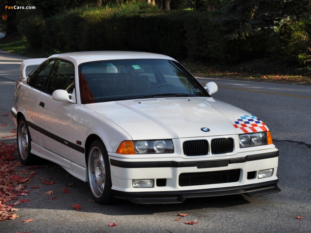 BMW M3 Lightweight (E36) 1995 wallpapers (1024 x 768)