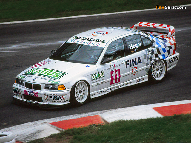 BMW 320i BTCC (E36) 1996 wallpapers (640 x 480)