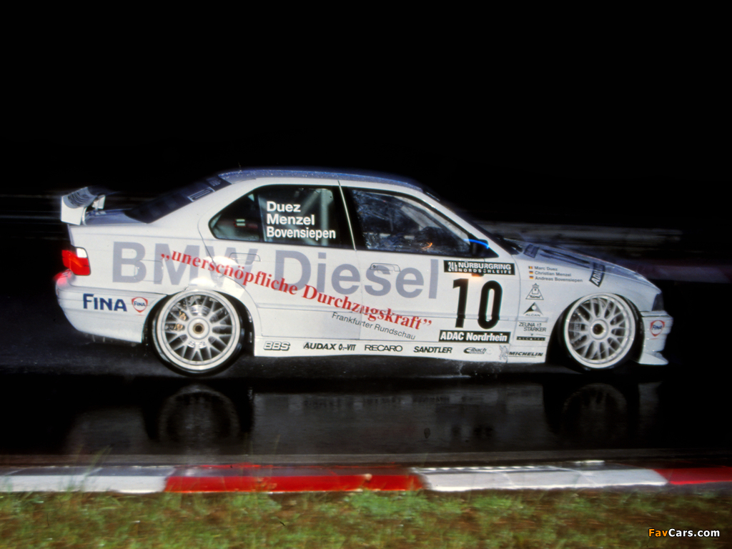 BMW 320d 24-hour Racing (E36) 1998 photos (1024 x 768)