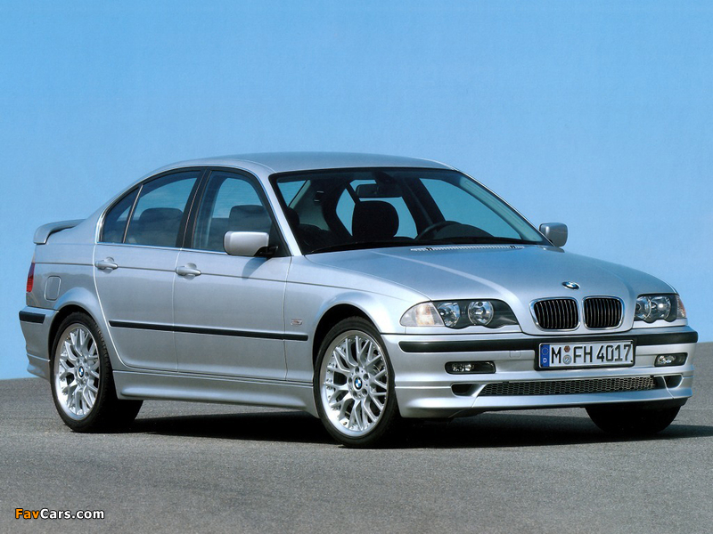 BMW 328i Sedan (E46) 1998–2000 pictures (800 x 600)