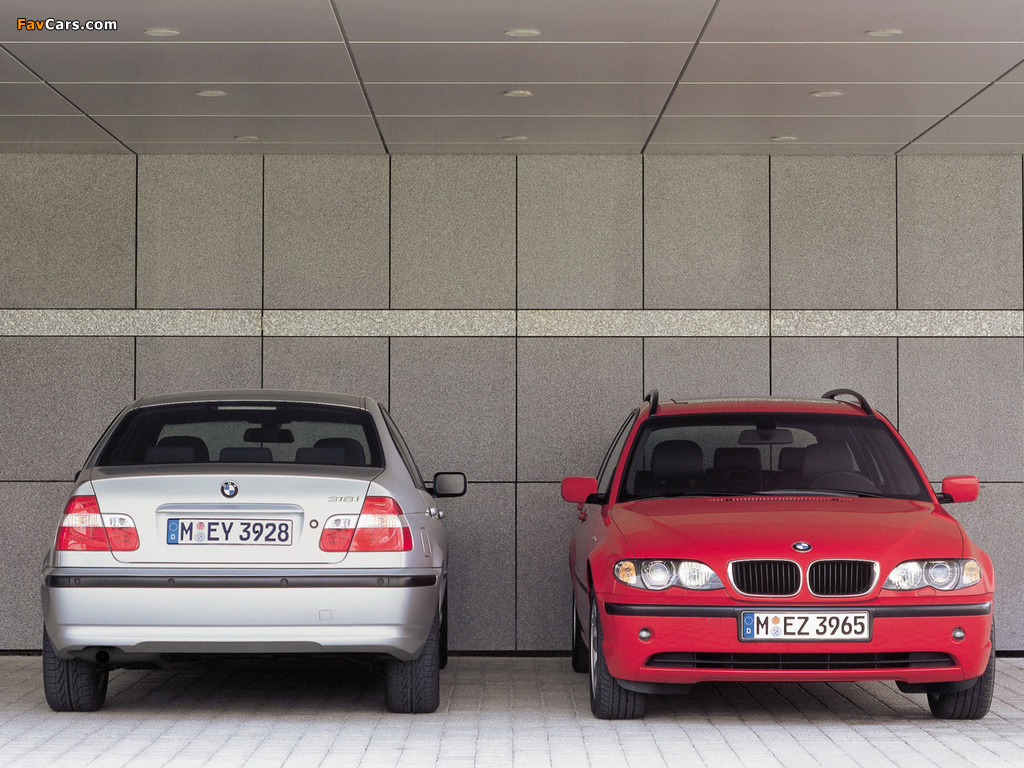 BMW 3 Series (E46) 1998–2006 wallpapers (1024 x 768)