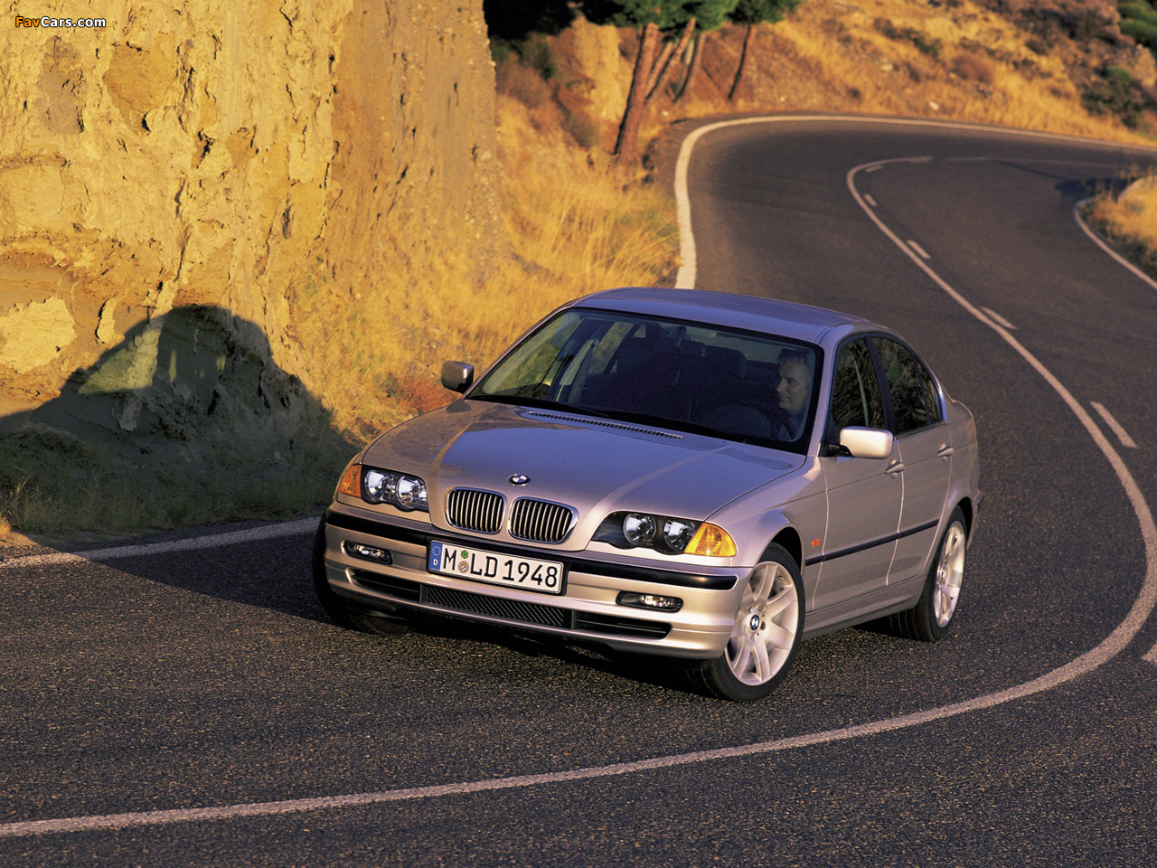 BMW 328i Sedan (E46) 1998–2000 wallpapers (1280 x 960)