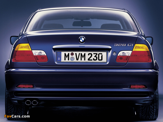 BMW 328Ci Coupe (E46) 1999–2000 images (640 x 480)