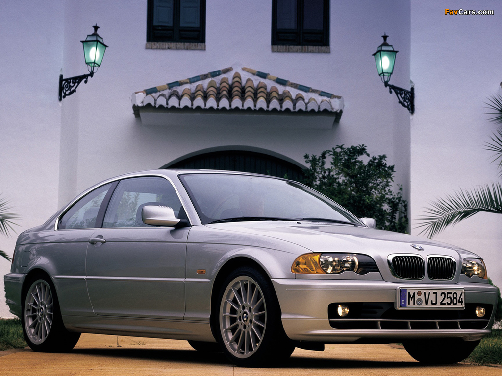 BMW 328Ci Coupe (E46) 1999–2000 images (1024 x 768)