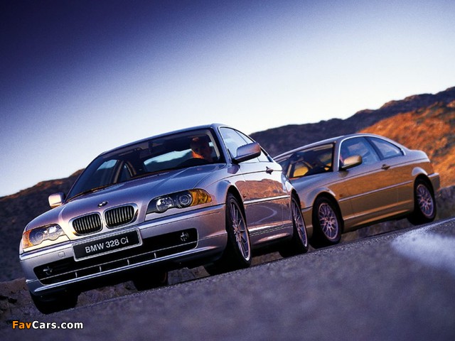 BMW 328Ci Coupe (E46) 1999–2000 photos (640 x 480)