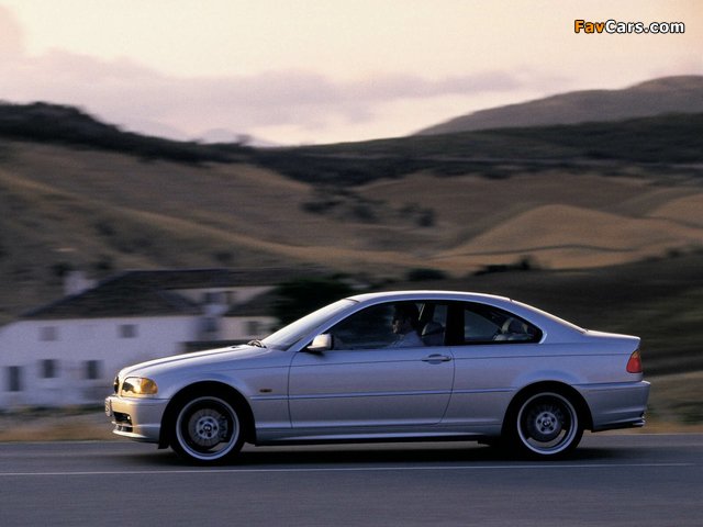 BMW 328Ci Coupe (E46) 1999–2000 wallpapers (640 x 480)