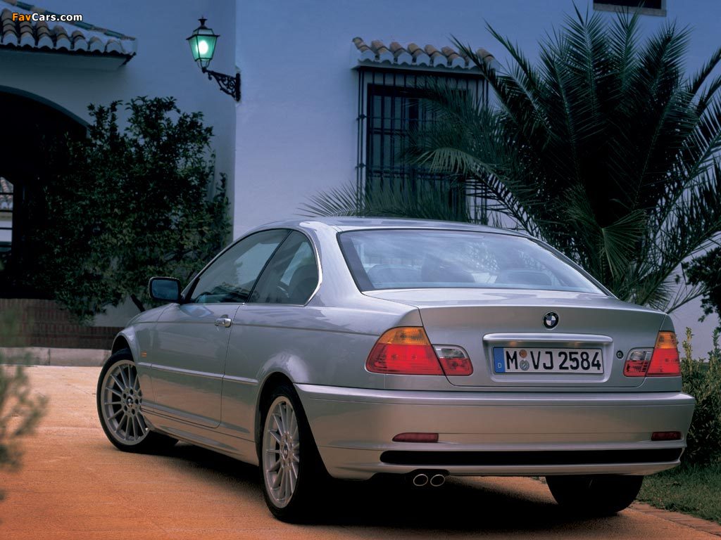 BMW 328Ci Coupe (E46) 1999–2000 wallpapers (1024 x 768)