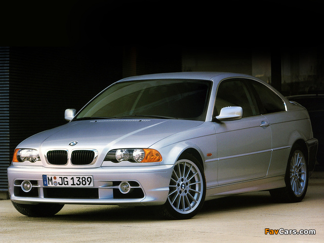 BMW 323Ci Coupe (E46) 1999–2000 wallpapers (640 x 480)