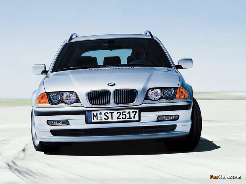 BMW 328i Touring (E46) 1999–2000 wallpapers (800 x 600)