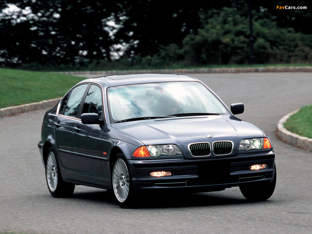 BMW 330Xi Sedan US-spec (E46) 2000–01 photos (1024 x 768)
