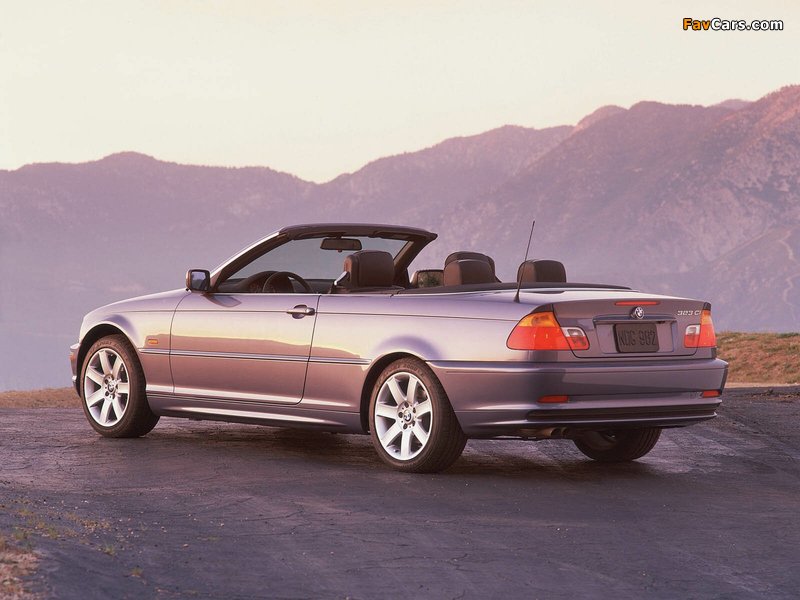 BMW 323Ci Cabrio (E46) 2000 photos (800 x 600)