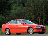 BMW 330i Sedan US-spec (E46) 2000–01 photos