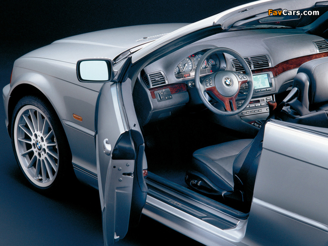 BMW 3 Series Cabrio (E46) 2000–03 pictures (640 x 480)