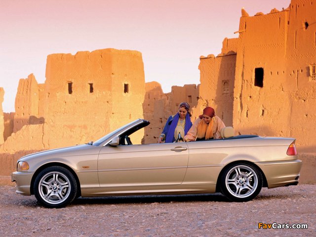 BMW 3 Series Cabrio (E46) 2000–06 pictures (640 x 480)