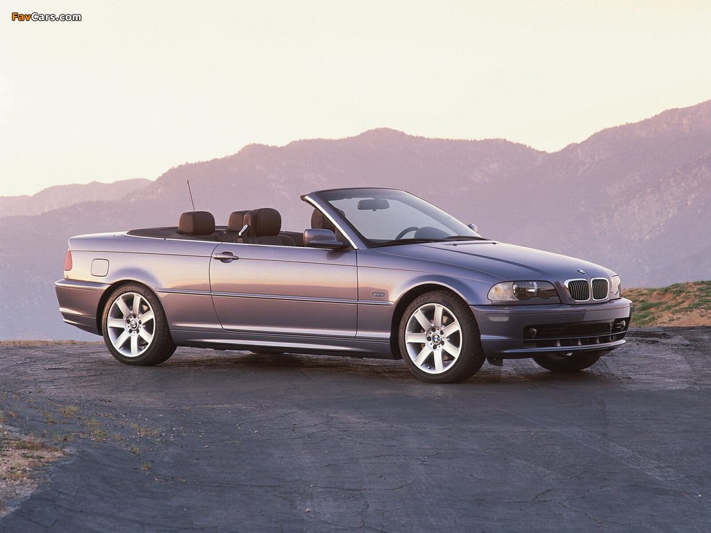 BMW 323Ci Cabrio (E46) 2000 wallpapers (1024 x 768)