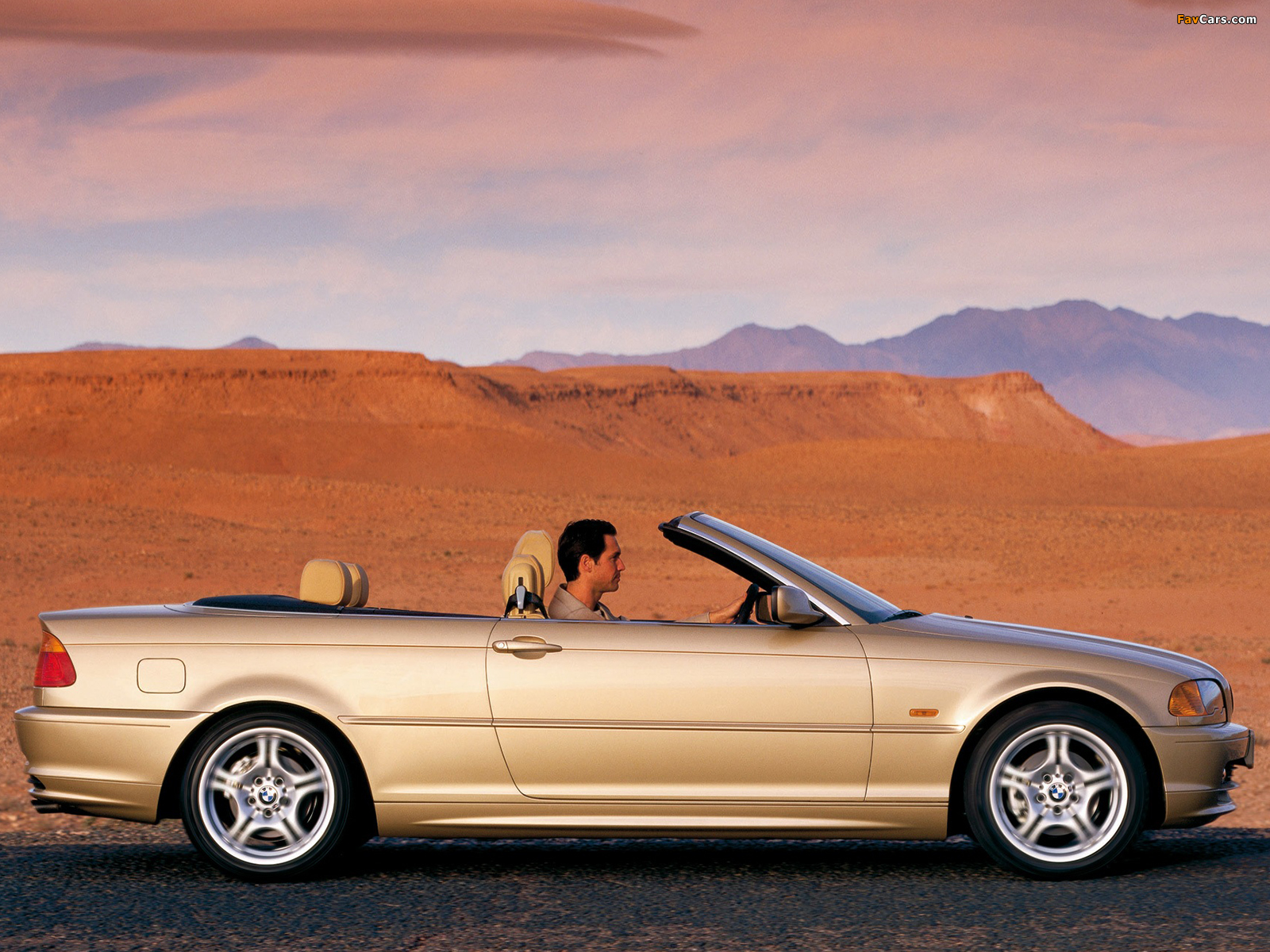 BMW 3 Series Cabrio (E46) 2000–03 wallpapers (1600 x 1200)