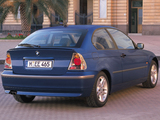 BMW 318ti Compact (E46) 2001–05 images