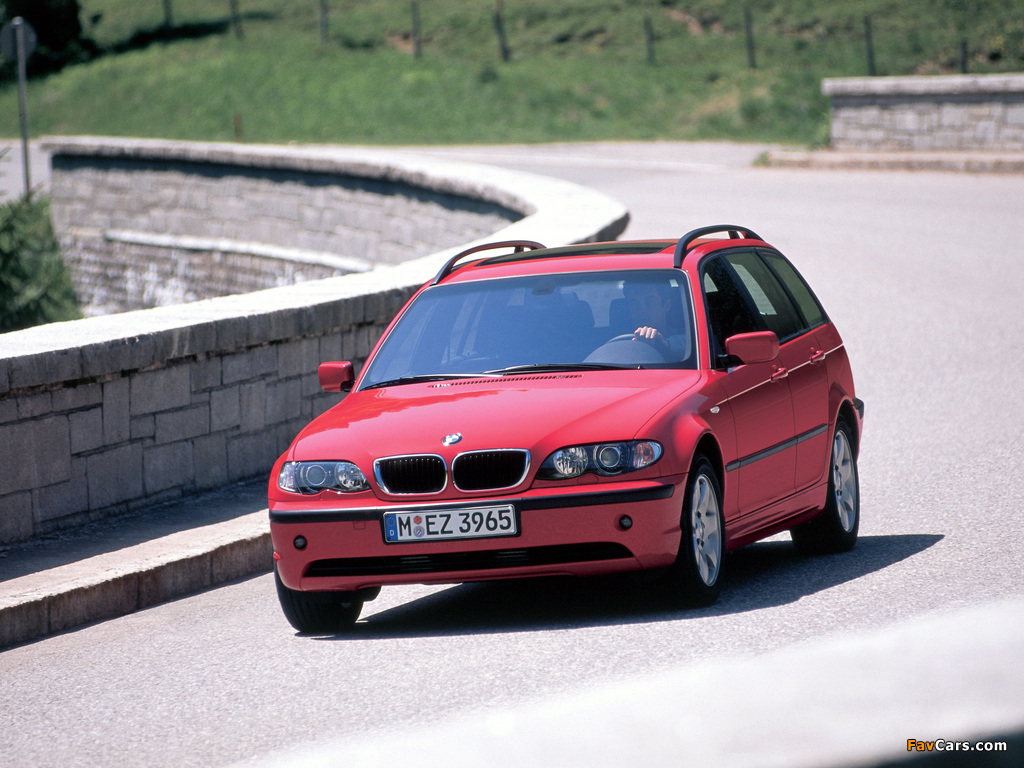 BMW 318i Touring (E46) 2001–05 images (1024 x 768)