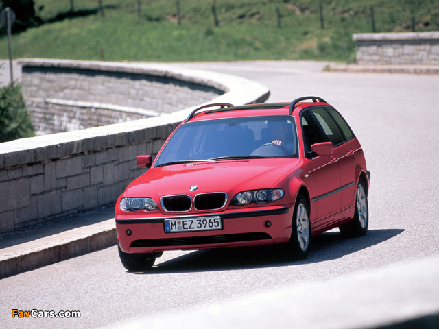 BMW 318i Touring (E46) 2001–05 images (640 x 480)