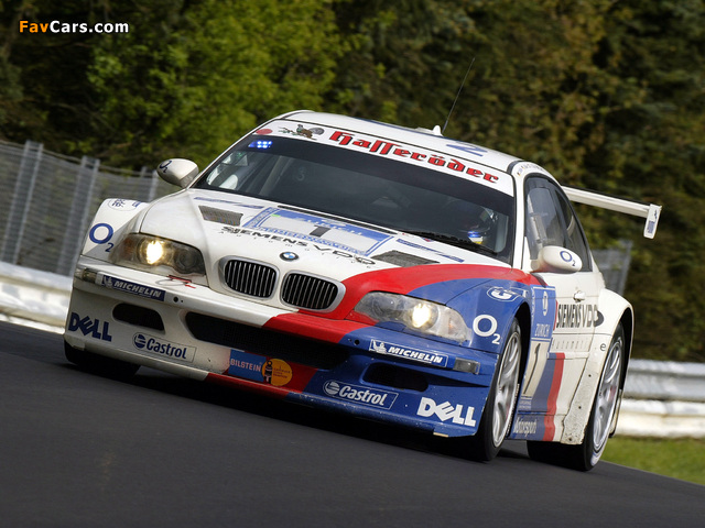 BMW M3 GTR (E46) 2001 photos (640 x 480)