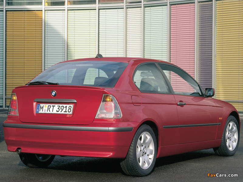 BMW 316ti Compact (E46) 2001–05 photos (800 x 600)