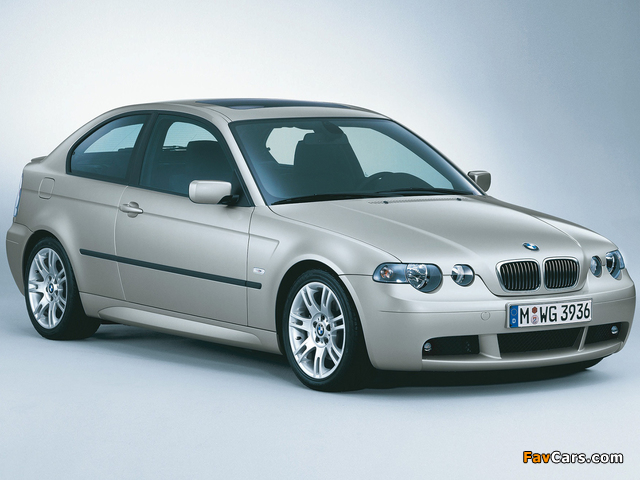 BMW 325ti Compact (E46) 2001–05 photos (640 x 480)