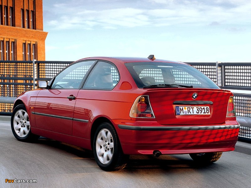 BMW 316ti Compact (E46) 2001–05 photos (800 x 600)