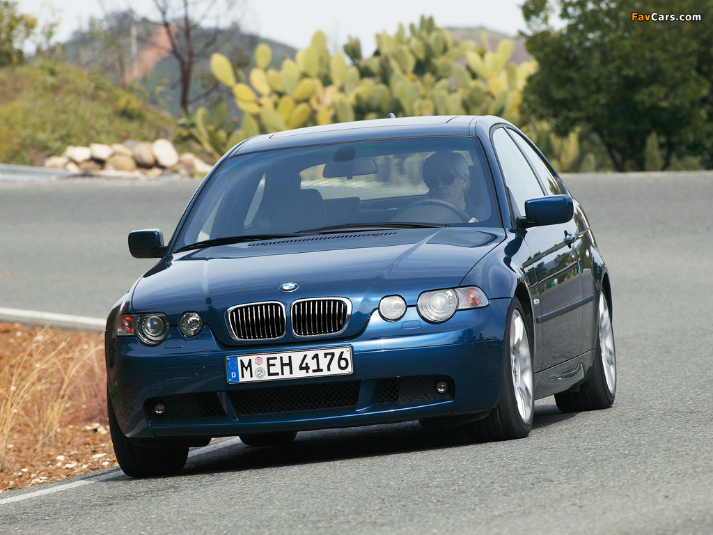 BMW 325ti Compact (E46) 2001–05 photos (1024 x 768)