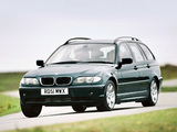 BMW 320d Touring UK-spec (E46) 2001–06 photos