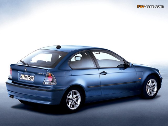 BMW 325ti Compact (E46) 2001–05 photos (640 x 480)