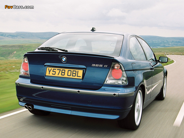 BMW 325ti Compact UK-spec (E46) 2001–05 pictures (640 x 480)