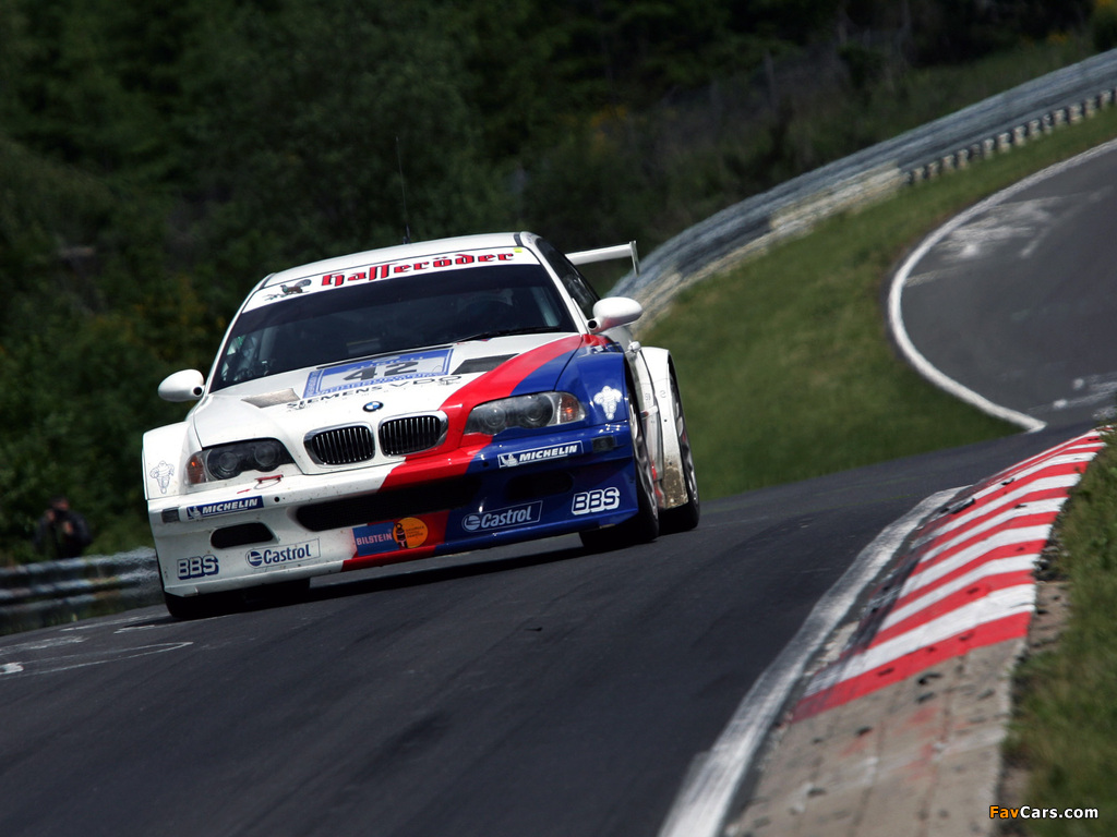 BMW M3 GTR (E46) 2001 pictures (1024 x 768)