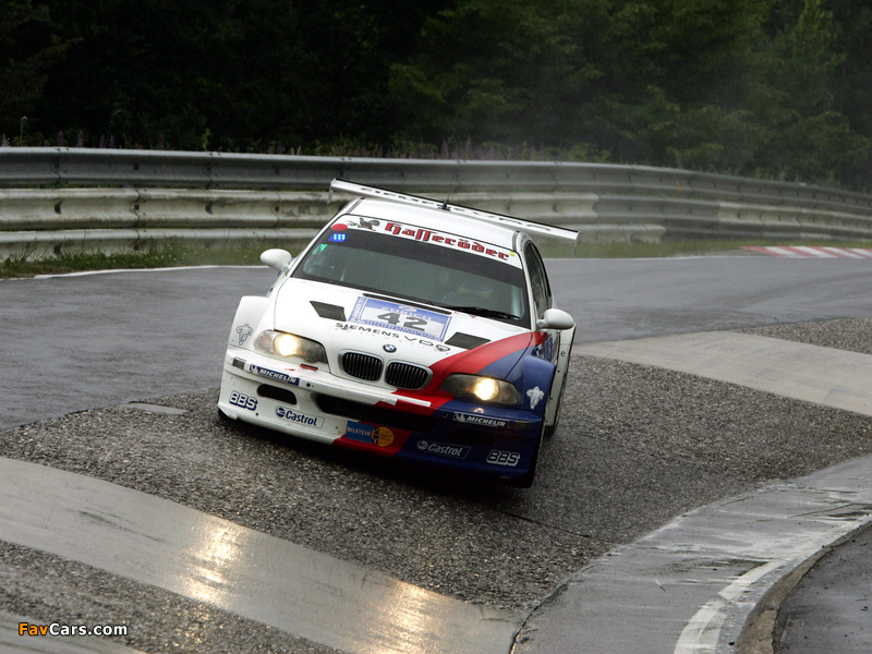 BMW M3 GTR (E46) 2001 pictures (800 x 600)