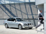 BMW 318i Sedan (E46) 2001–05 pictures