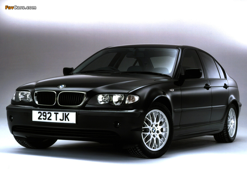 BMW 318i Sedan UK-spec (E46) 2001–05 pictures (800 x 600)
