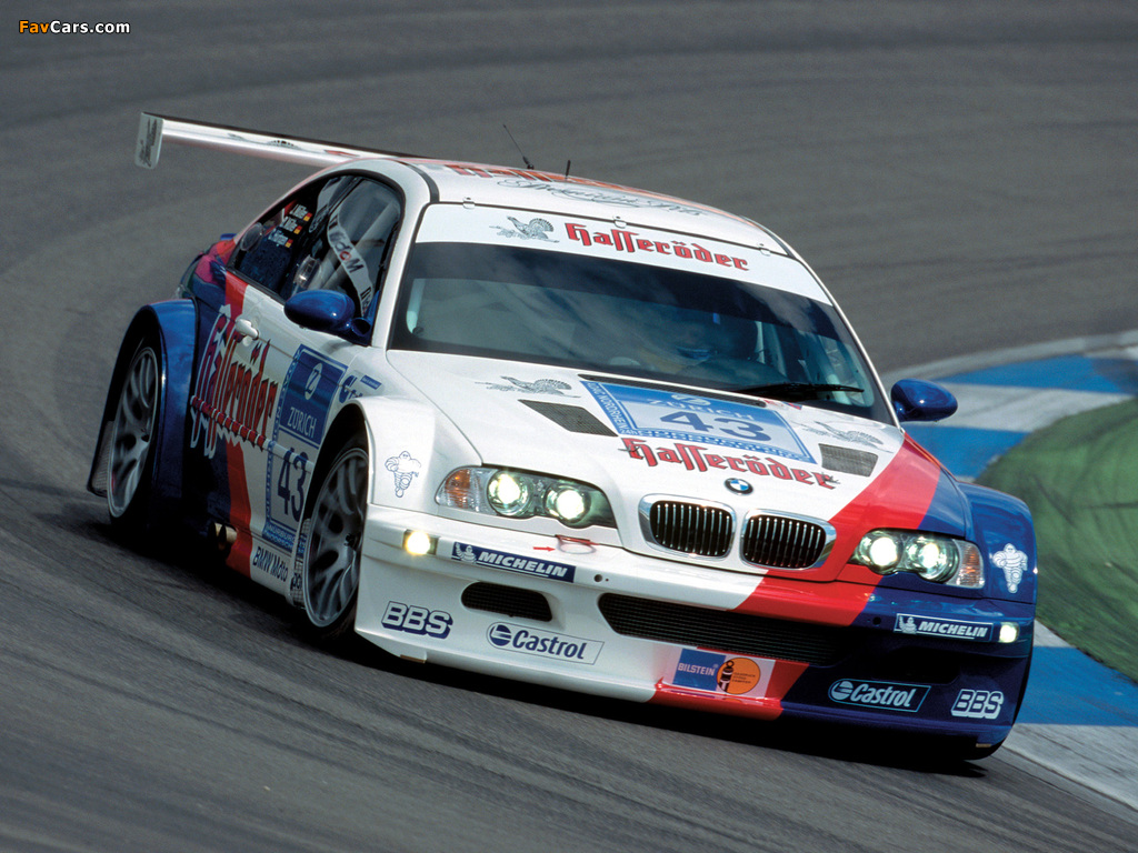 BMW M3 GTR (E46) 2001 pictures (1024 x 768)